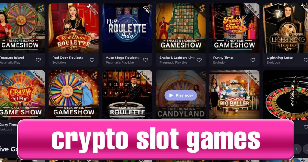 crypto slot games